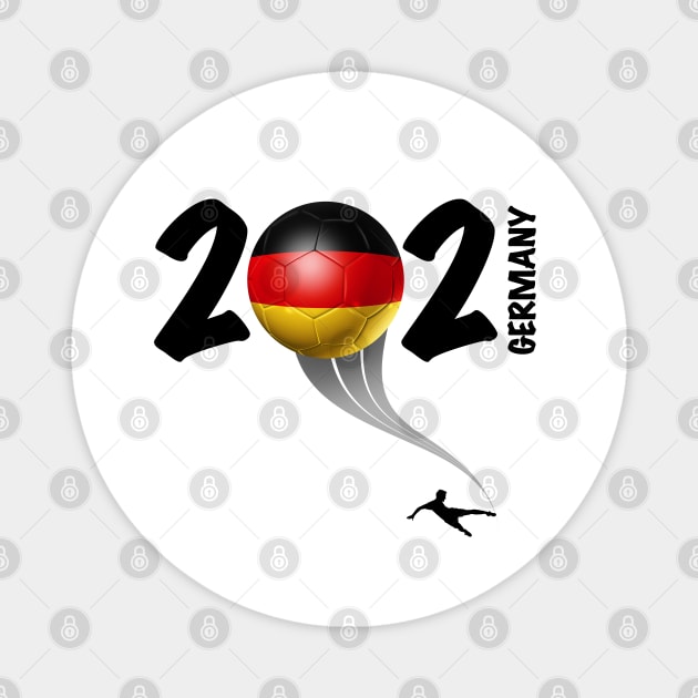 Germany Euro Soccer 2021 Magnet by DesignOfNations